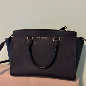 Michael Kors Selma large satchel, Saffiano leather!